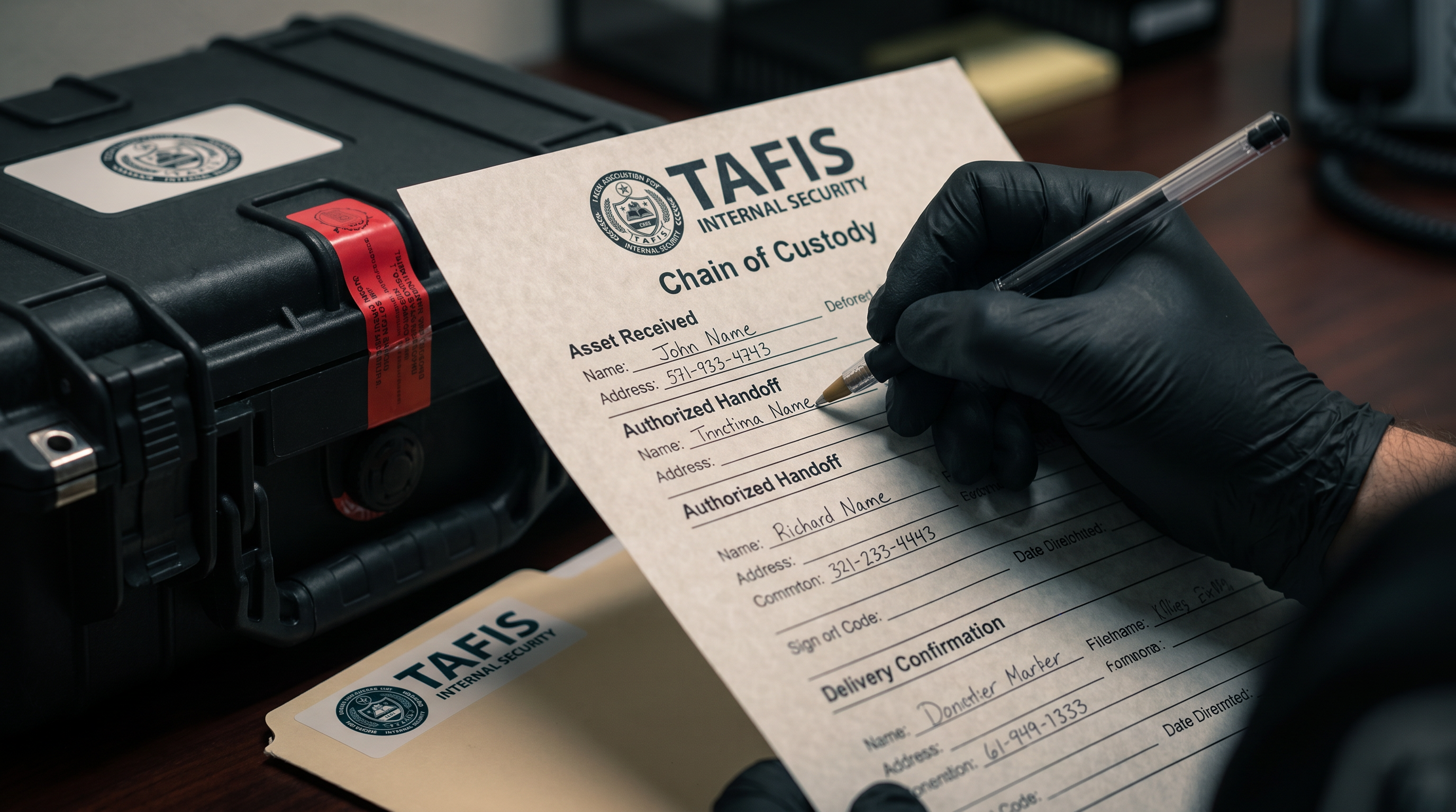 Chain of Custody Documentation