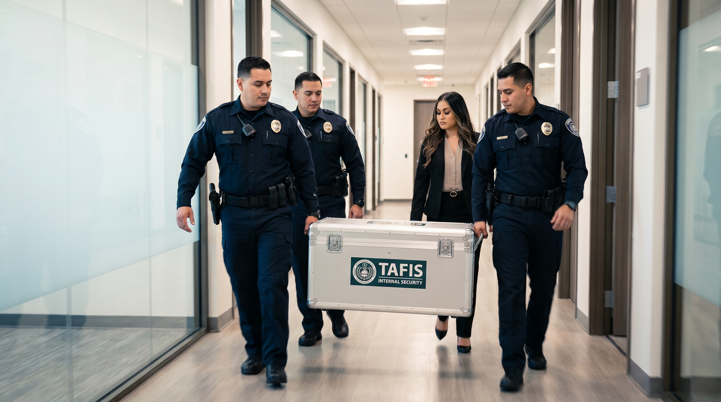 Secure Escort Through Facility